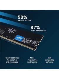 CRUCIAL 8GB DDR5 4800MHZ CL40 PC RAM VALUE CT8G48C40U5 PC RAM